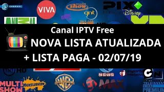 LISTA IPTV ATUALIZADA - 02/07/19
