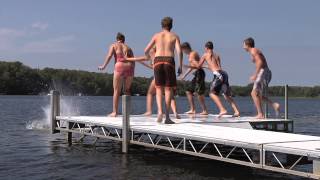 FLOE DOUBLE BRACING ON DOCKS CLIP