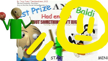 Everyone helps Baldi but something isn