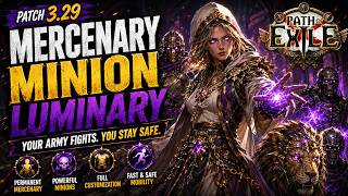 MERCENARY MINION LUMINARY BUILD GUIDE | POE 1 PATCH 3.29