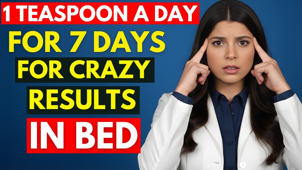 1 Teaspoon of THIS a Day for Harder Erections even at 80!