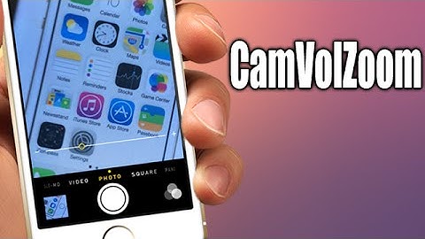 CamVolZoom - Cydia Tweak