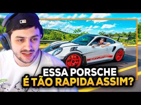 FUI PARA LONDRINA COM MEU NOVO PORSCHE GT3RS [600KM RODADOS] (Renato Garcia) - GABEPEIXE REAGINDO