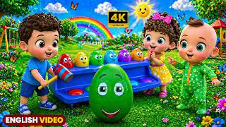Egg surprise Song || ABC song || Nursery Rhymes || Egg surprise English Learning Videos