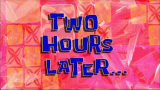 Mentahan 2 jam kemudian / TWO HOURS LATER