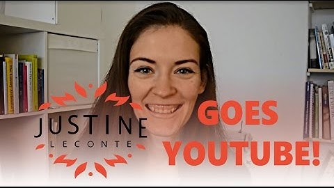 Why I am starting a YouTube channel | What to expect | Justine Leconte | Fashion designer