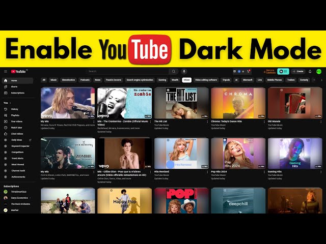 Youtube App For Windows 10 Dark Theme Concept By Armend07 How To