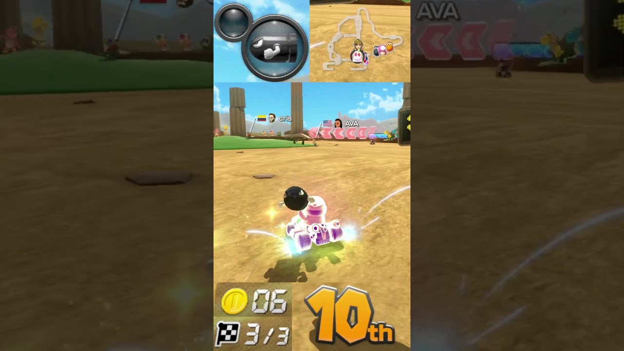 Shortest Bullet Bill Ever! 😅 | Mario Kart 8 Deluxe | 