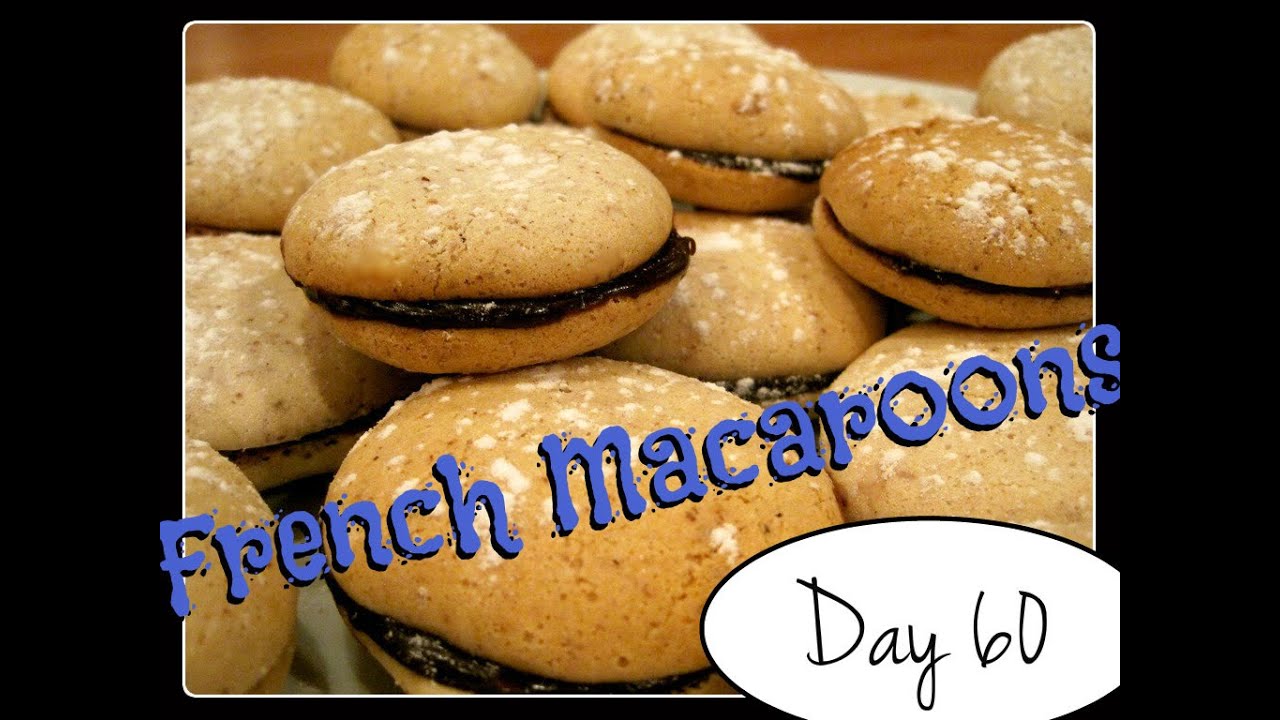 French Macaroons Recipe [Food Challenge DAY 60] YouTube