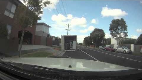 Unloading the Container
