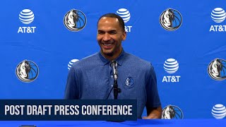 GM Nico Harrison | Post 2022 NBA Draft Press Conference