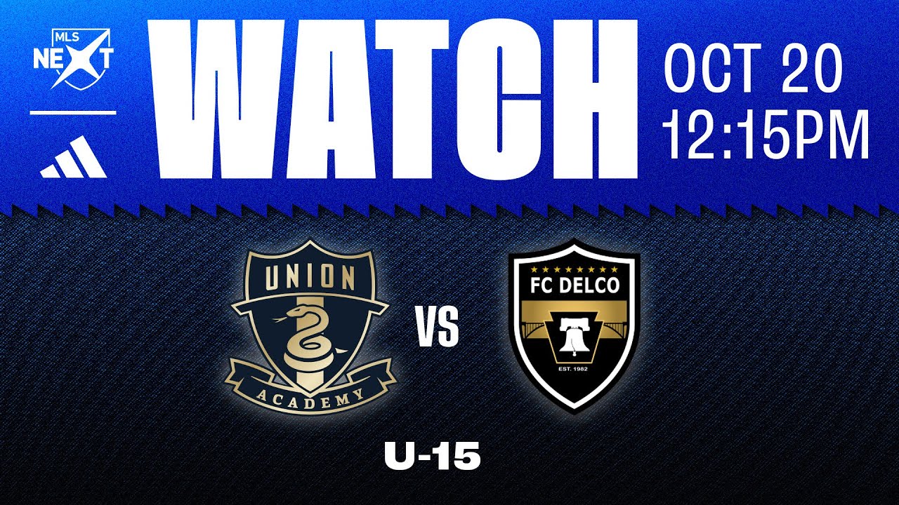 Philadelphia Union Academy U-15 vs. FC Delco [10.20.24]