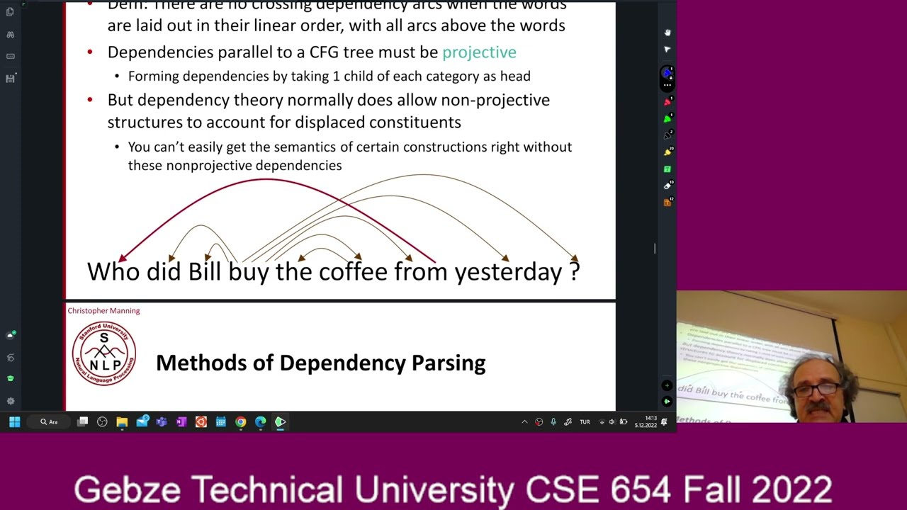 CSE 654 Fall  2022 Dec 05