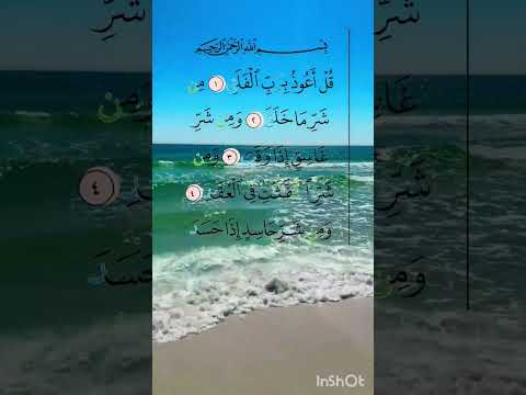 قل أعوذ برب الفلق القران راحة نفسية حالات واتس اب قرآن كريم فارس عباد تلاوة مؤثرة بصوت جميل 