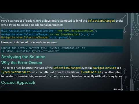 How to Pass Additional Parameters in a UWP C# NavigationView Event Handler