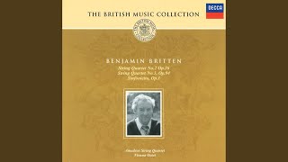 Britten: String Quartet No. 3, Op. 94: 2. Ostinato