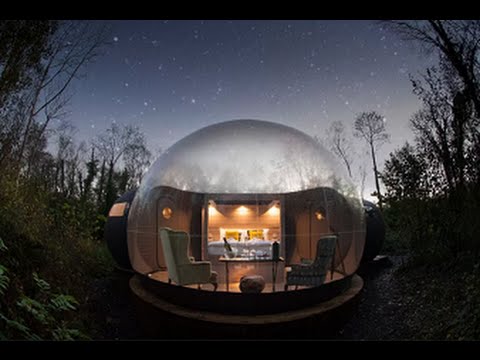 Bubble Dome Set in Ancient Woodland, County Fermanagh, United Kingdom