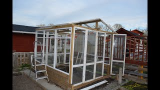 كيف تبني بيت زجاجي بدون ان تدفع اي مبلغ How to build a greenhouse without paying any amount