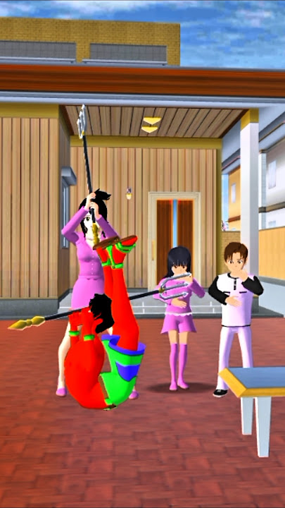mom hits 👊 ghost👻#sakuraschoolsimulator #funykidsgames #babydevelopment #fypyoutube #babybehavior