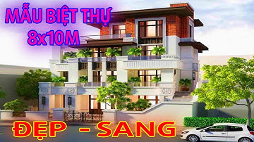 Mẫu biệt thự 4 tầng 8x10m được thiết kế như thế nào??? | Nội thất inHome