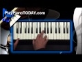 Piano Lessons - How to Match up Chords with any Melody (Overview 1 of 2)