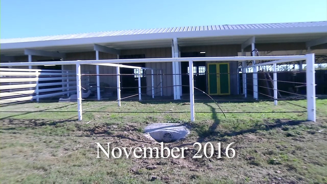 Garland ISD: Ag Barn Improvements Nov 2016 - YouTube