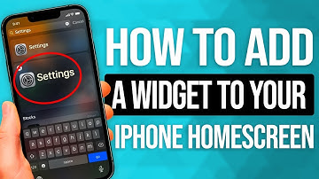How To Add A Widget To Your iPhone Home Screen: EASY Guide!
