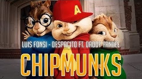Despacito - Justin Bieber Ft. Luis Fonsi & Daddy Yankee|(The Chipmunk Cover & Lyrics)