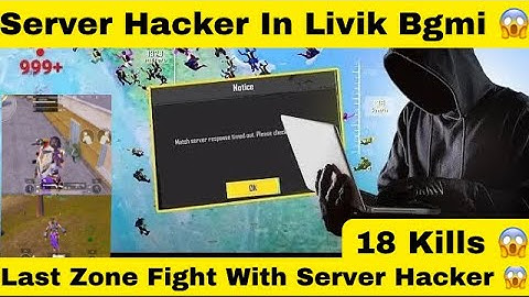 Server Frezze Hacker In Livik Bgmi 😱 | Hacker Crash Bgmi Server | Last Zone Fight With Hacker | Bgmi