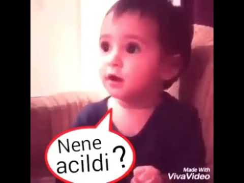 Nene acildi? 😀 sirin usaqdi