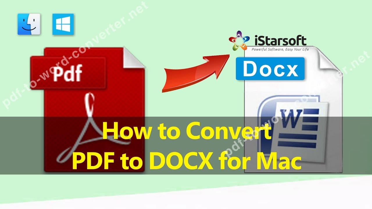 how to turn docx into pdf on mac