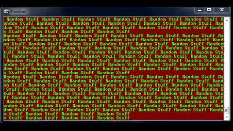 HOW TO MAKE A COMMAND PROMPT BATCH FILE