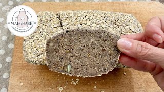 Pane solo farina Grano Saraceno: senza glutine e senza lievito | Ricetta facile
