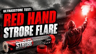Red Strobe Hand Flare Test - Pyrolife Stroboskop 