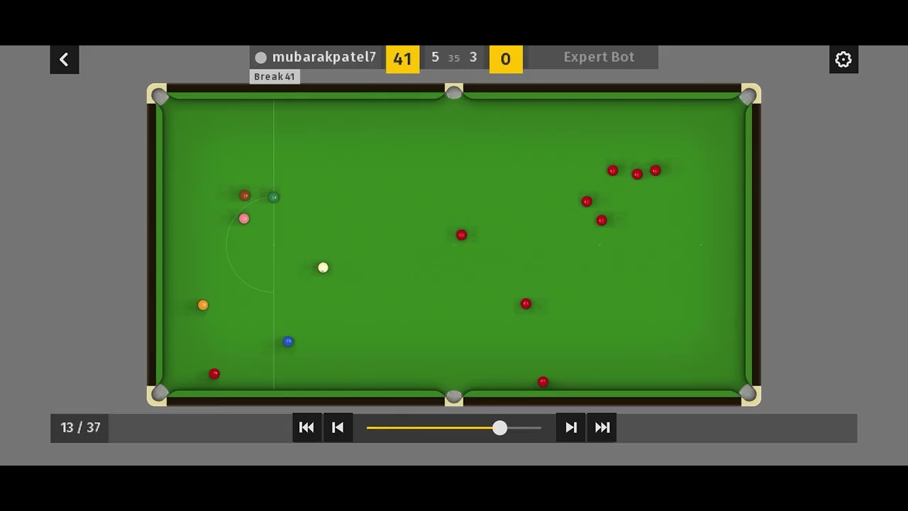 28th 147 Maximum Break in Total Snooker iOS