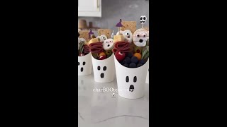 Halloween Charcuterie Cups