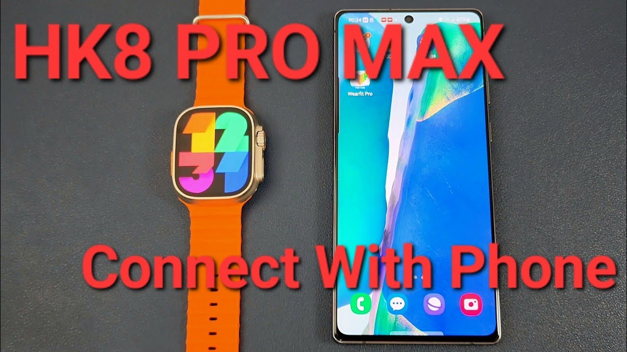 How HK8 PRO MAX Connect with Phone?Detailed Setup Guide-Same Steps