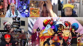 The Straw Hats all Together FLASHBACK Reaction Mashup!! One piece Episode 1000!! (Part-1)