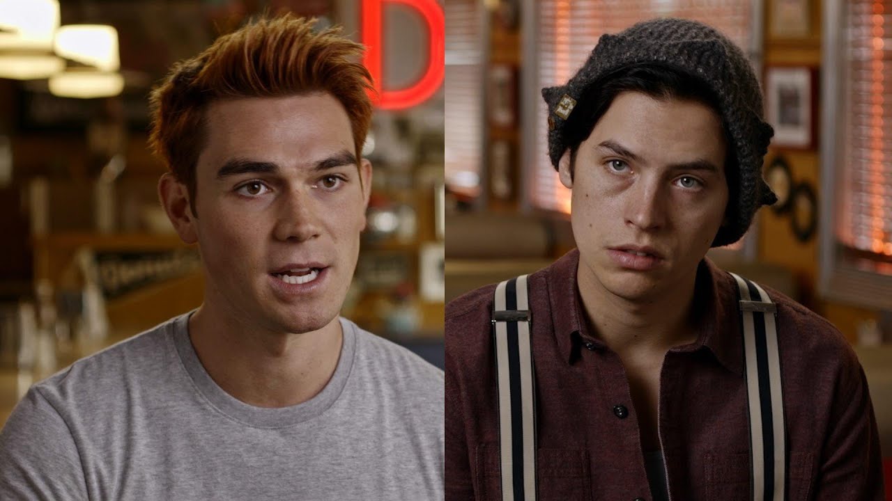 Riverdale KJ Apa and Cole Sprouse Dive Into Archie's Dark Season 3 Arc