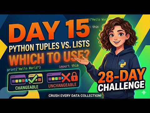 Python Tuples vs. Lists: When to Use Unchangeable Data (Day 15)