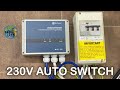 Mains EHU to Inverter Power Auto Switch Install - VanTech Quickie (ish)