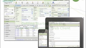 Getting Started With the Sage ACT! Premium Web Client