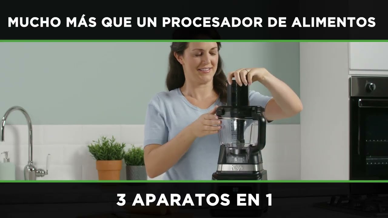 Procesador de alimentos Ninja 3 en 1