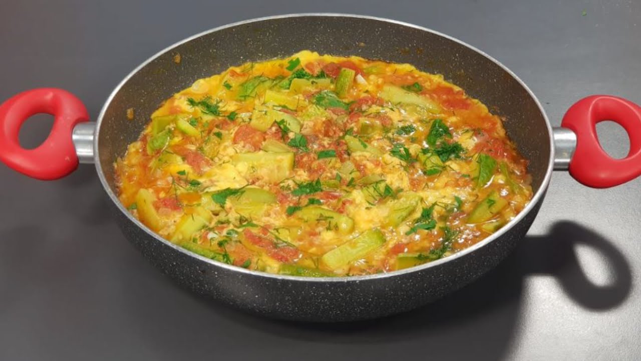 Kunguj me domate dhe vezë nga zonja Vjollca