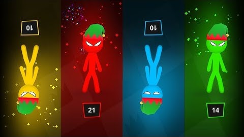 Stickman Party 1 2 3 4 Mini Games - Gameplay walkthrough Part 11 - ( iOS , Android )