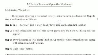 11th Computer application || save, close and open the worksheet 11th Computer Application Chapter7 Toolbar And Scroll Bar