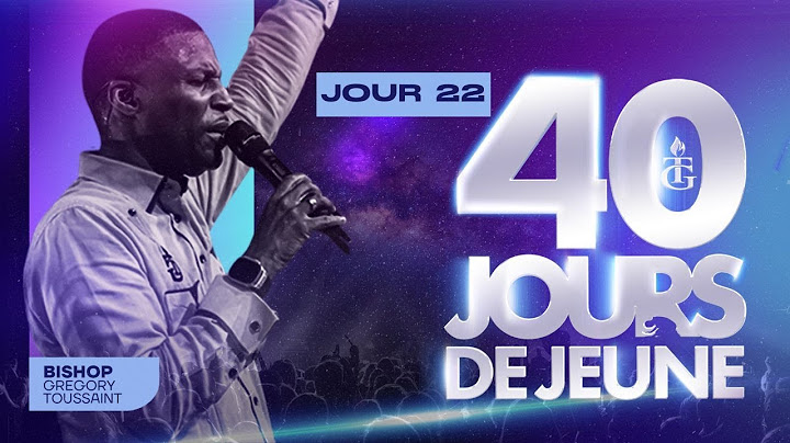 40 Jours de Jeûne | Jour 22 | Gregory Toussaint | ShekinahFM