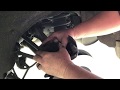 Replacing rear Brake Pads BMW X3 F25 Genuine shoes v Generic. Electric hand brake