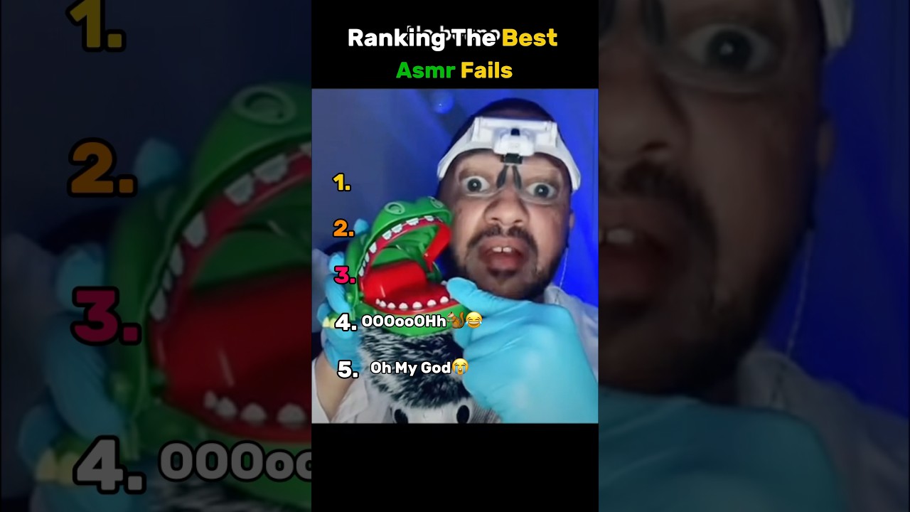 Рейтинг лучших фейлов АСМР😭😂 