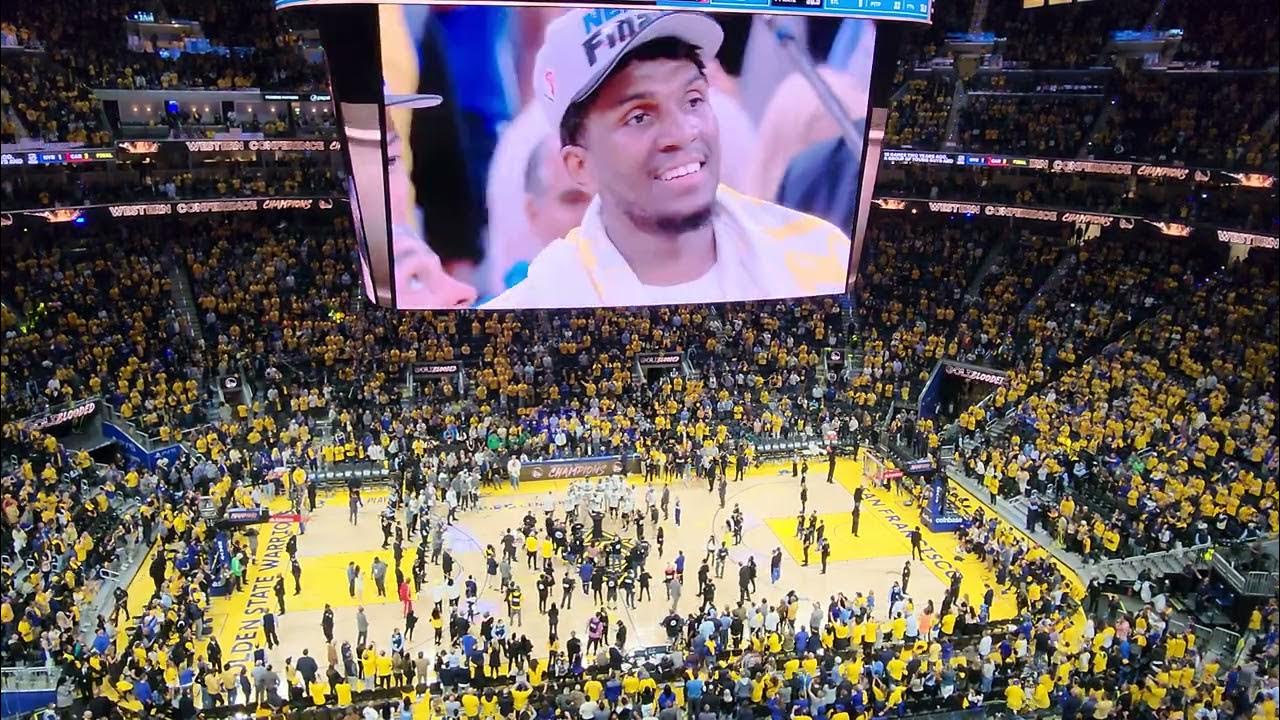 YOU'RE 212022 WESTERN CONFERENCE FINALS CHAMPION'S GOLDEN STATE